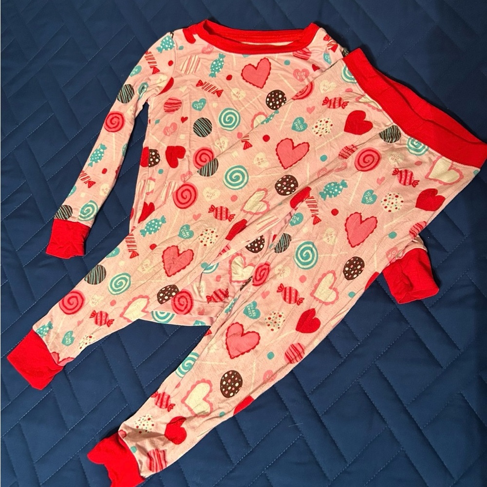 Little Sleepies Heart Pajamas